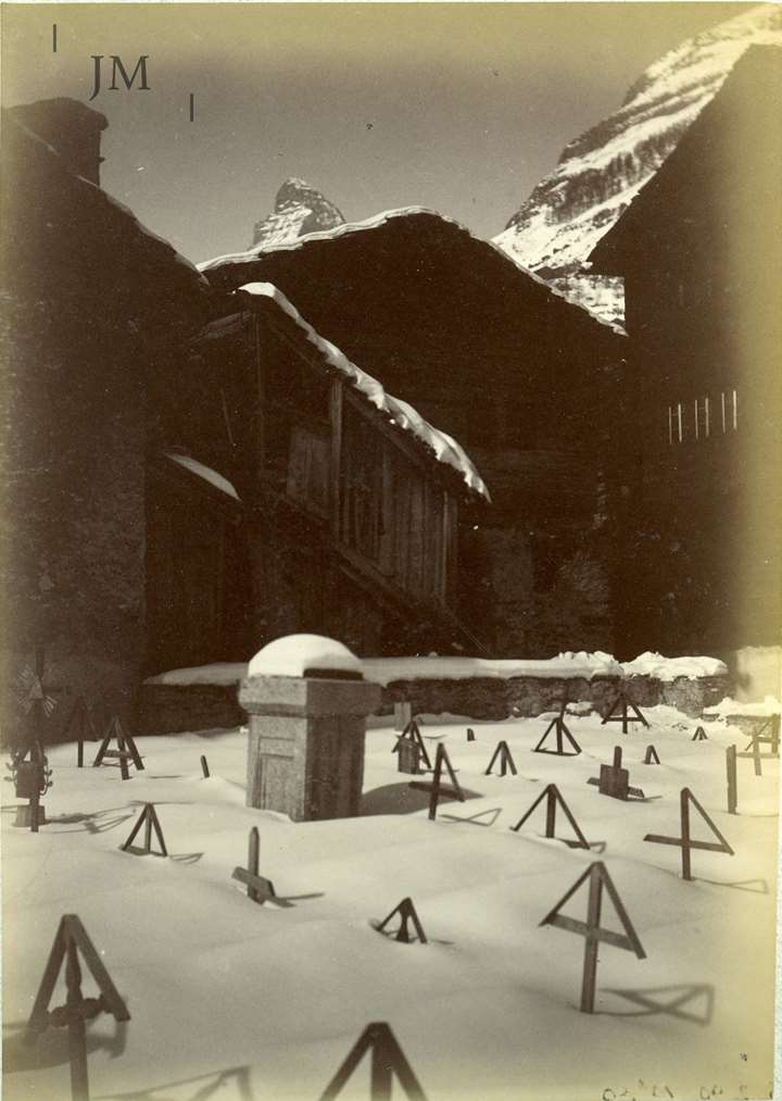 Zermatt Cemetery - nocturne